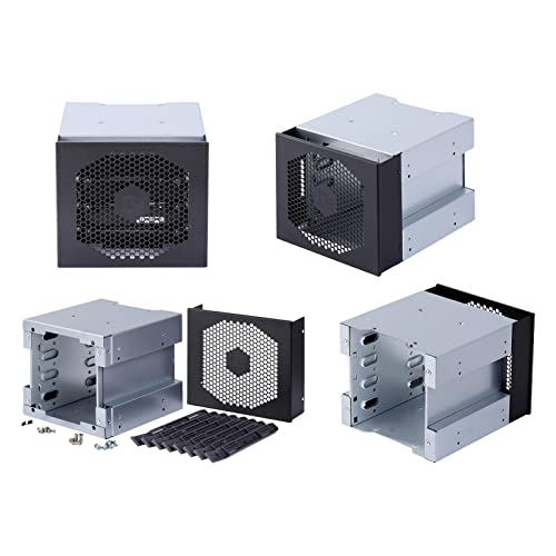 Gabinete para almacenamiento SSD HDD de 4 bahías miniatura 4