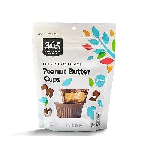 Mini Milk Chocolate Peanut Butter Cups, 4.7 Ounce