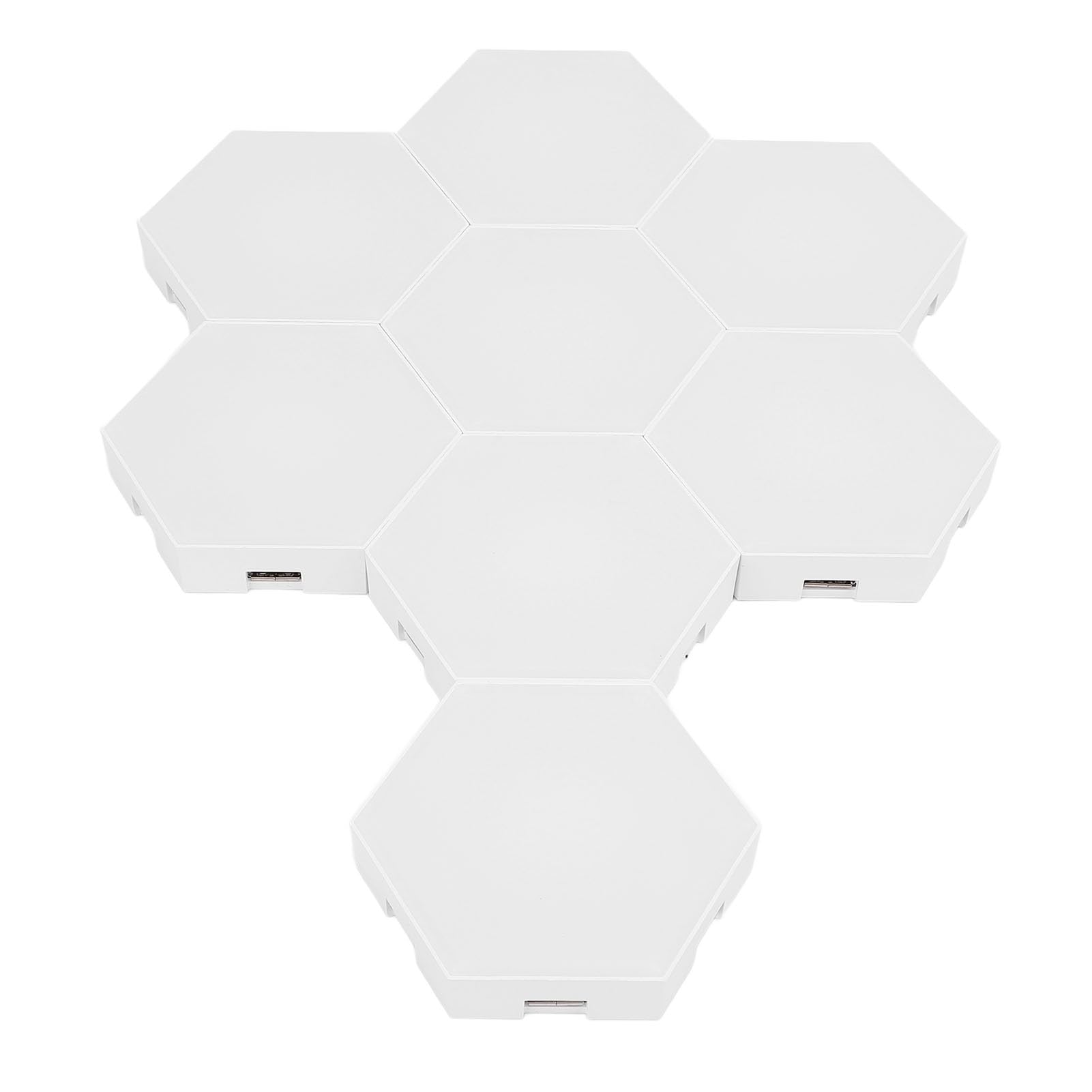 Panel de Luz Hexagonal RGB, Iluminación Colorida con Sincronización