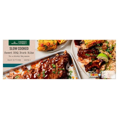 Morrisons Sweet BBQ Pork Ribs 510g