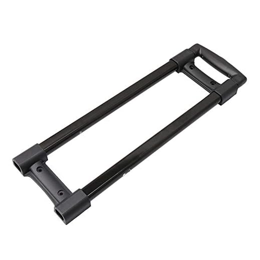 BQLZR R003 DIY Plastic 20 inch Traveling Luggage Telescopic Handle Replacement Repair Parts Suitcase Aluminium Alloy Pull Out Rod Heavy Loads