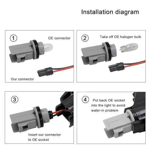 Clignotant à LED de remplacement pour réparer les feux de plaque Ford - 6