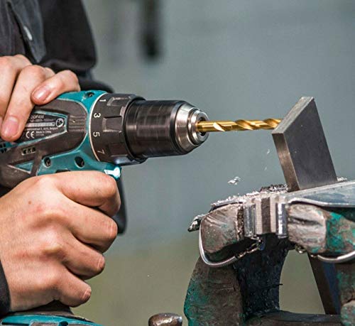 Ludopam 3/32 Inch Cobalt Drill Bit Set, M35 Hss Twist Jobber Length For Hardened Metal, Stainless Steel, Cast Iron, Pack Of 10 #TOP5