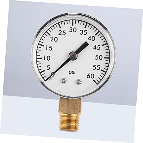 TEHAUX Psi - Pressão Para Compressor De Água Medidor De Ar Óleo De Vácuo Utilitário De Gás