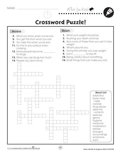 Daily Health & Hygiene Skills Gr. 6-12 - Classroom Complete Press (Life Skills Series) - Image 7