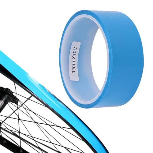 Generico Cinta para llantas, cinta antipinchazos, cinta para bicicleta, cinta de protección, cinta de vacío, cinta adhesiva fuerte, cinta de carretera, resistente a los pinchazos, cinta de carretera,