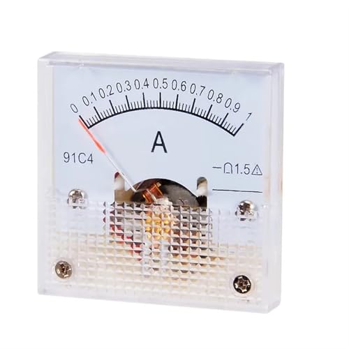 Ampèremètre 91C4-A DC 15A 75mV compteur de courant analogique à pointeur encastrable
