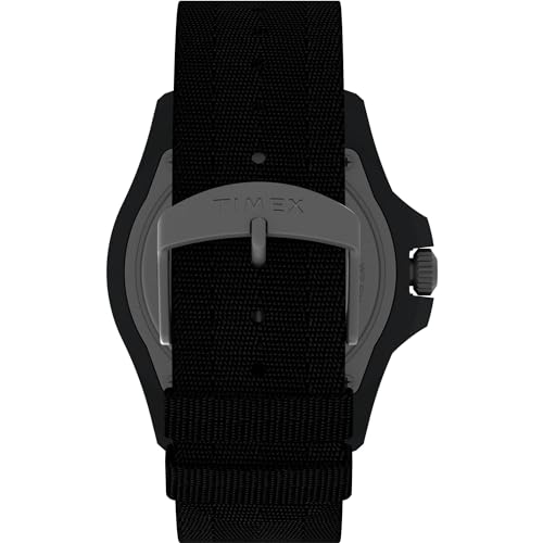 TIMEX Men Plastic Black Analog Dial Watch- Tw2V40500X6, Band Color-Black - Image 3