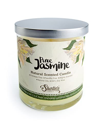 Shortie's Candle Company Pure Jasmine Soy Candle #TOP29