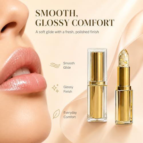 Kivora Lipstick, Clear Lipstick That Changes Color, Non-Sticky Formula - 3