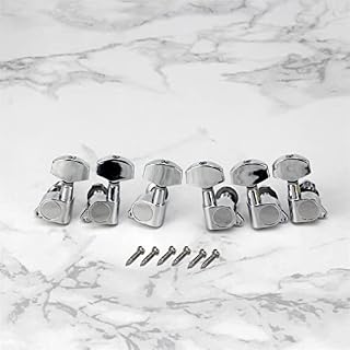 FLFL Chevilles Cordes Guitare Chrome Guitar Machine Teads Tuners 3L3R Tuning PEGS Keys Bouton 1:15 Rapport DE Gear - Les Beatles, Paul McCartney, John Lennon, RIngo Starr, George Harrison FLFL Chevilles Cordes Guitare Chrome Guitar Machine Teads Tuners 3L3R Tuning PEGS Keys Bouton 1:15 Rapport DE Gear – Image 3