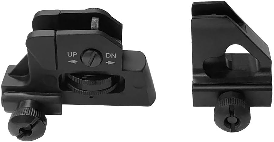 Slim Fixed Rear Iron Sight and Front Sight Set for A2