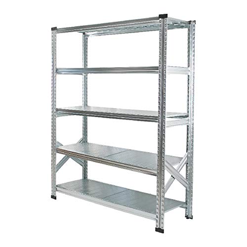 メタルシステム 幅157.7x高さ157.6x奥行32.0(cm) 5段 Amazon｜METALSISTEM メタルシステム5段（奥行32cm） 幅127.7x高