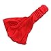 Produktbild Qinlee Elastische Stirnband Haarbänder Frisuren Gestylten Haaren Haar Accessoires Yoga Sport Kopftuch Mädchen Bandana Outdoor Sport Zubehör Modegeschenk (Rot)