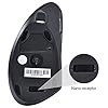 MOUSE SEM FIO RECARREGÁVEL 2.4 GHZ VERTICAL ERGONÔMICO ORTOPÉDICO POWER FIT 1600 DPI PRETO USB - PM300 - VINIK #3