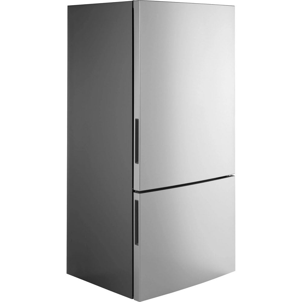 GE Appliances 17.7 cu. ft. Bottom Freezer Refrigerator in Fingerprint Resistant Stainless Steel, Counter Depth on Fridge.com