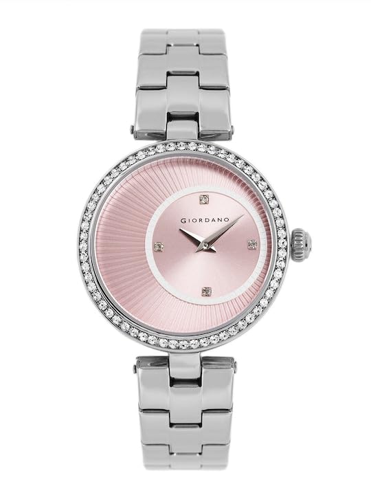 Giordano Analog Stylish Wrist Watch for Women | Classy Dial, Stainless Steel Case|Ideal Gift for|Ladies|Girls - A2056 (B0CHS85QW9) Amazon Price History, Amazon Price Tracker