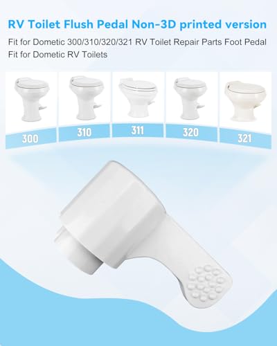 Image of Foot Pedal Fit for Dometic 300 310 320 321 RV Toilet Repair Parts RV Toilet Flush Pedal