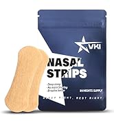 VKI Nasal Strips - Nasal Congestion Relief Strips for Better Sleep (30 Ct), Extra Strength Nasal ...