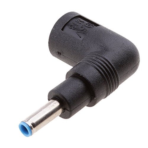 4 peças de cabo de alimentação CC 7,4 x 5,0 mm fêmea para adaptador macho de 4,5 x 3,0 mm para HP De