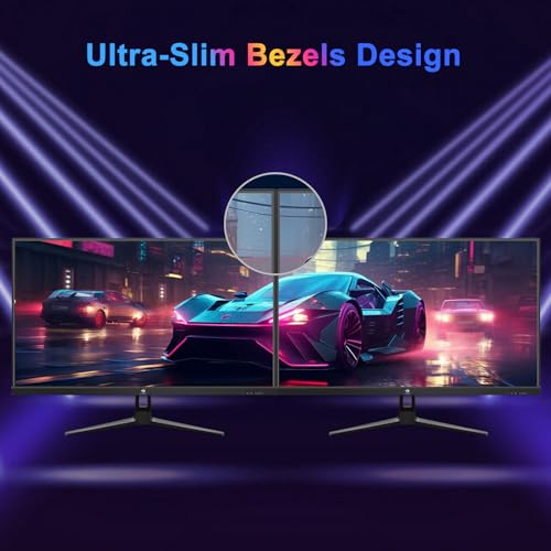 Z-Edge Monitor Gaming 27'' 240 Hz, IPS, 1ms, Schermo PC Gaming FHD 1080P Con HDMI Cavo, FreeSync, 400cd/m², 2*HDMI2.0 & 2*DP1.4, Inclinazione Regolabile, Cornice Ultra Sottile, Montabile VESA 100*100 - Monitor - Immagine 4