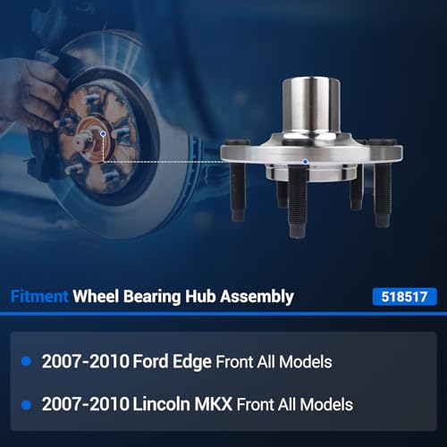Autoround 518517 Front Wheel Hub Assembly Fits Ford Edge 2007-2010 by Autoround - Used condition - Image 2