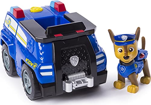 Paw Patrol Chase's Transforming Police Cruiser with Flip-Open Megaphone, for Ages 3 and Up