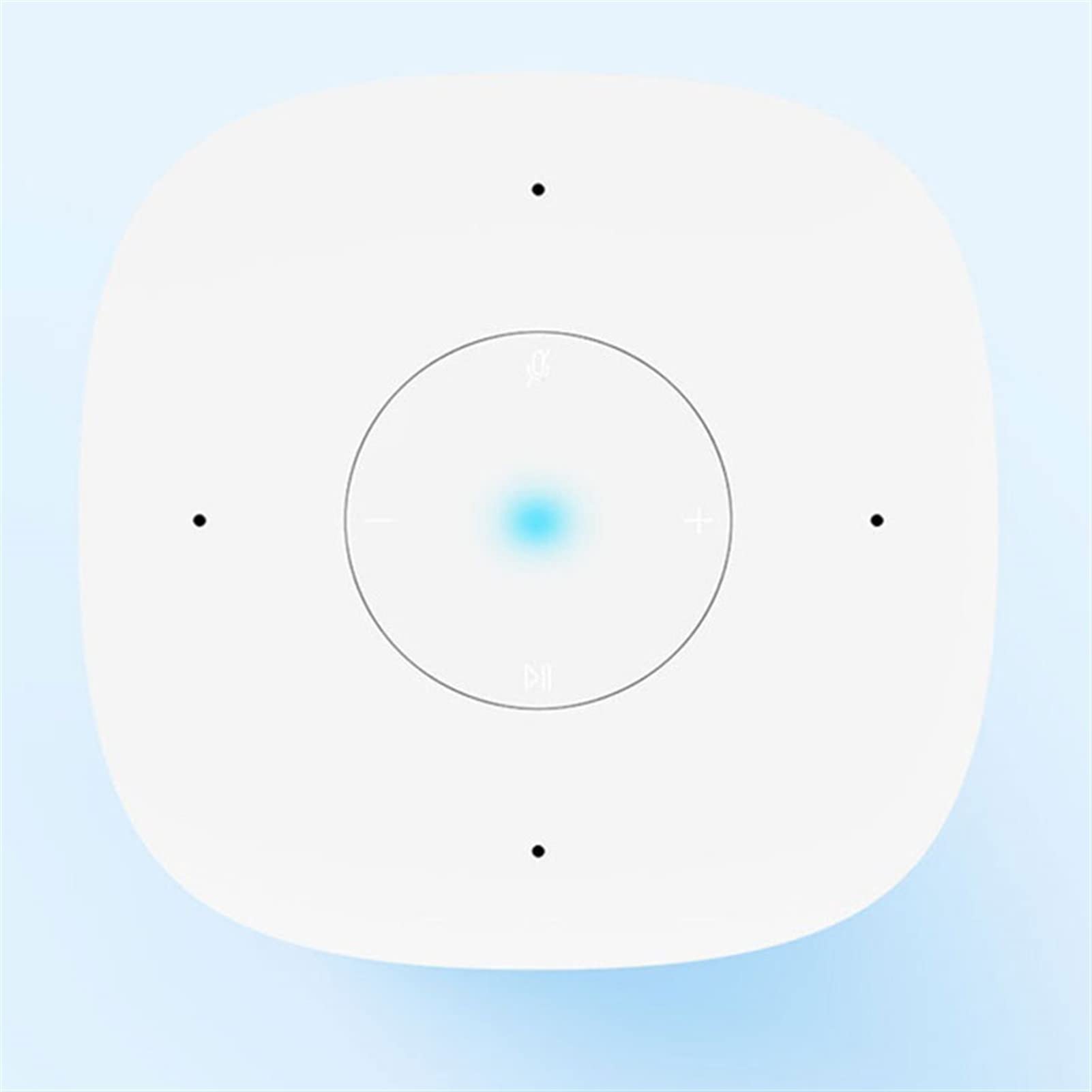 Przenośny głośnik Bluetooth Niebieski głośnik Bluetooth Graj w WiFi Voice Stereo Odtwarzacz muzyki Głośnik Bluetooth do domowego biura Głośnik bezprzewodowy (adapter: adapter UK)