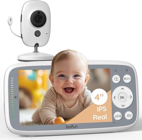 BOIFUN 720P Baby Surveillance Camera, Invisible Infrared Night Vi...