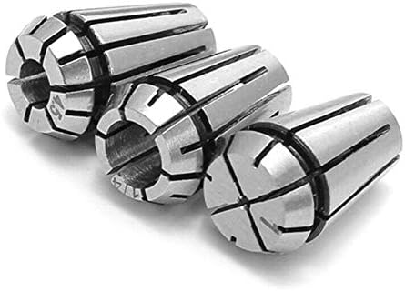 Spring Collet Chuck Set, SENRISE ER20 Collet Chuck, For CNC Milling Lathe Tool Engraving Machine