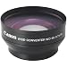 .43x Wide Angle/Macro Lens for Canon 18-55mm, 55-250mm, 75-300mm III, 70-300mm is USM, 24mm F2.8, 28mm F1.8, 50mm F1.4, 65mm F2.8, 85mm F1.8, 90mm F2.8, 100mm F2 & 100mm F2.8 Lens