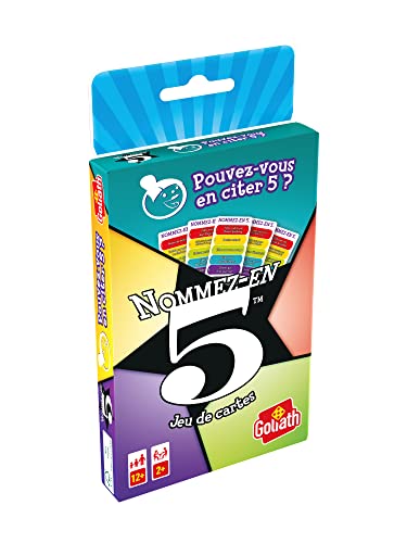 Nommez en 5 Jeu de cartes GOLIATH - vue 6