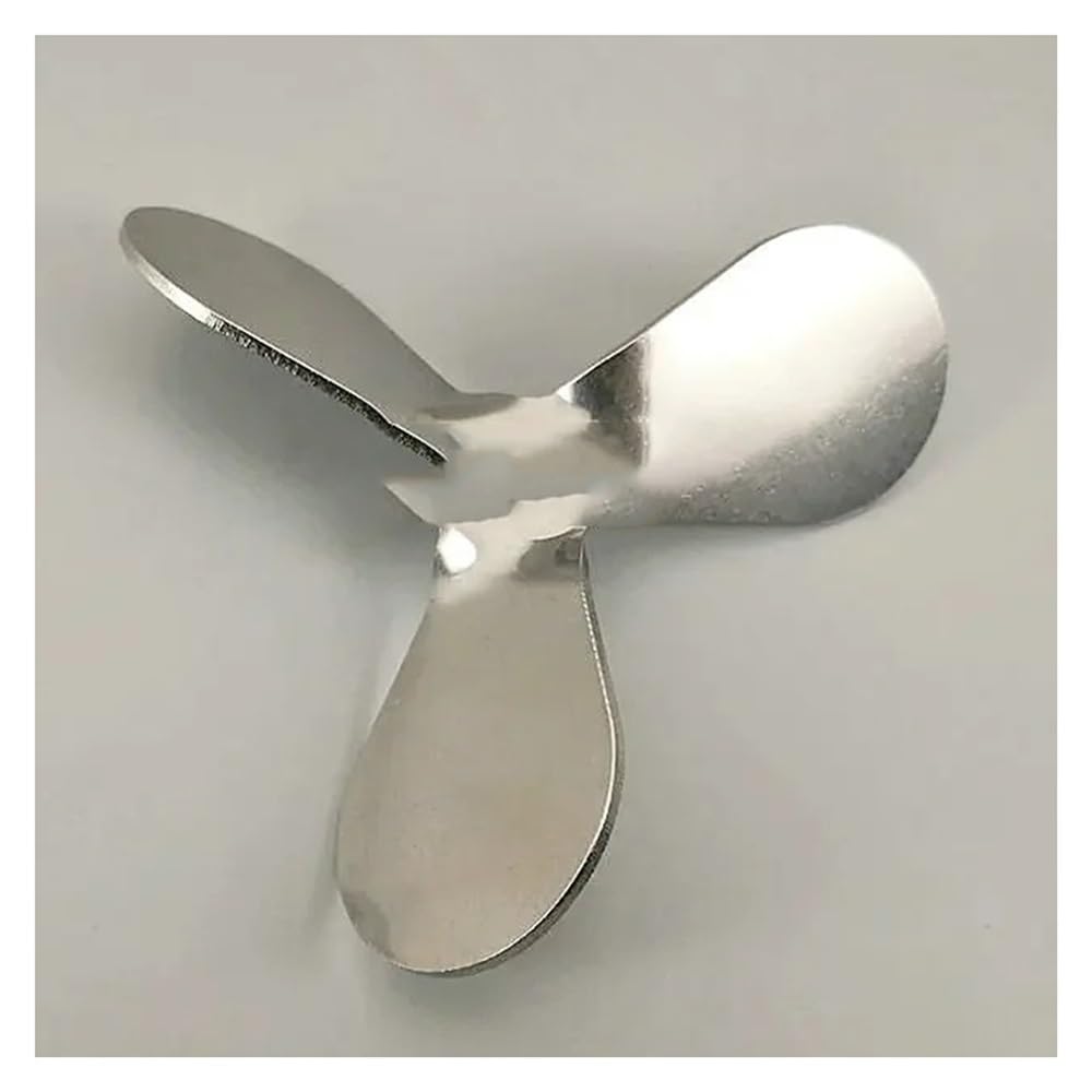 SDGBCXD stirring paddle, Lab 304 Stainless Steel Three Leaf Stirring Blade 40-120mm And Dispersion Rod(120mm Type 1)