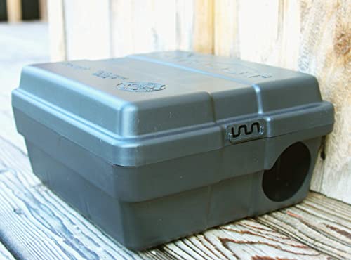 Tomcat Bait Station - Set Of 6 Outpost Rat Bait Stations, Complete Rodent Control Solution #TOP5