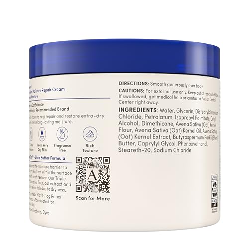 Crema para alivio de la piel Aveeno "Active Naturals"