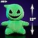 Disney Tim Burton’s The Nightmare Before Christmas 12-inch Oogie Boogie Comfeez 2lb Weighted Plush Stuffed Animal, Toy for Fans, Girls, Boys, Kids, Ages 3 and Up by Just Play