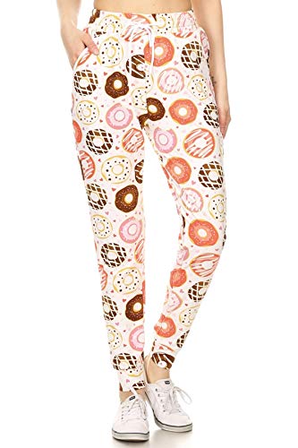 Image of Leggings Depot Premium Jogger Women's Popular Print High Waist Track Pants(S-XL)