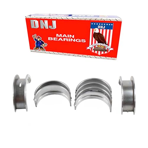 DNJ MB4137 Main Bearings Set Standard for 1991-2008 Ford, Mazda, Mercury Aerostar, B3000, Probe 3.0L V6 12V OHV 2986cc