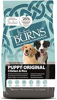 Burns Pet Nutrition Hypoallergenic Complete Dry Dog Food Puppy Original Chicken and Rice 6 kg