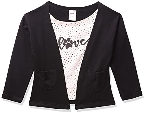 Image of Max Girls Printed Layered Top