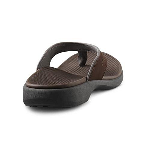 Dr. Comfort Collin Men's Supportive Orthotic Sandals Chocolate - 10 Medium-Wide3