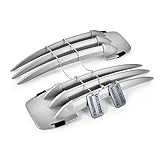 DAYSTART Plastic Wolf Claws with Dog Tags Pendant Fit for Wolverine Costume Cosplay Props