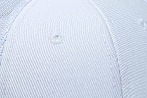 Image of Quanhaigou Trucker Hat - Mesh Snap Back - Unisex Adjustable Baseball Cap - Outdoor Hats for Men Women