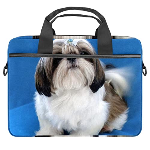 Sacoche PC portable Shih Tzu 13 14 pouces sac à bandoulière