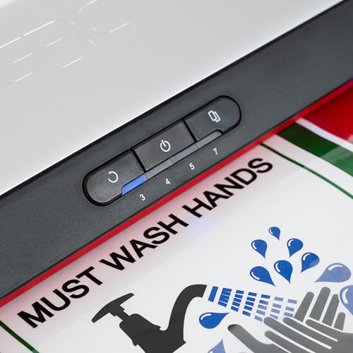 GBC Laminator Machine, 13" Wide Format 4-Roller Professional Pouch Laminator with Auto Reverse Anti-Jam (480HS) by GBC - Used condition - Image 6