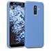 Produktbild kwmobile Hülle kompatibel mit Samsung Galaxy A6+/A6 Plus (2018) - Handyhülle gummiert - Handy Case in Hellblau matt