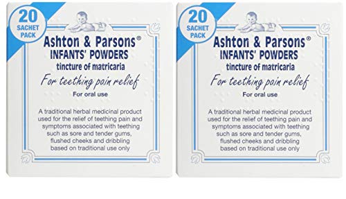 2 X Ashton en Parsons Teething pijnstillers 20 zakjes Ashton & Parsons