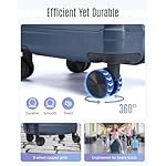 LIGHT FLIGHT Carry On Luggage 22x14x9 Airline Approved, Carry On Suitcases with Wheels, Expandable Hardside Lightweight Rolling Travel Luggage with TSA Lock 20 Inch Carryon, Royal Blue - Image 5