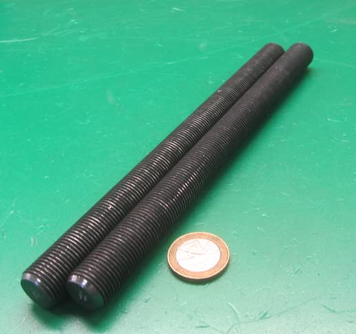 Grade B7 Steel Fully Threaded Rod 5/8"-18 x 8.00 Length 2 Pcs.