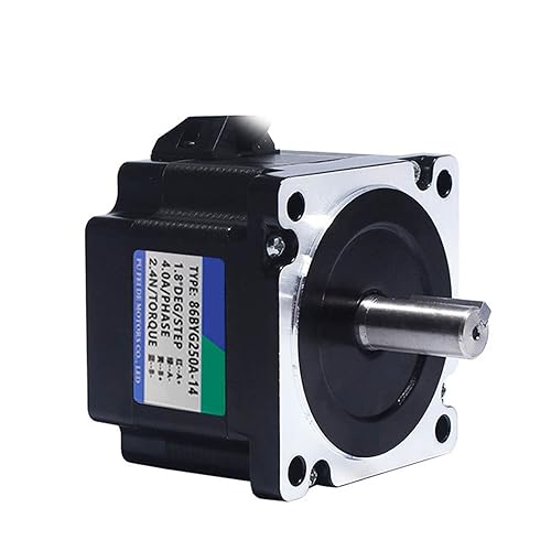Moteur pas à pas 86 à couple élevé 2.4Nm et arbre robuste 14mm - 2